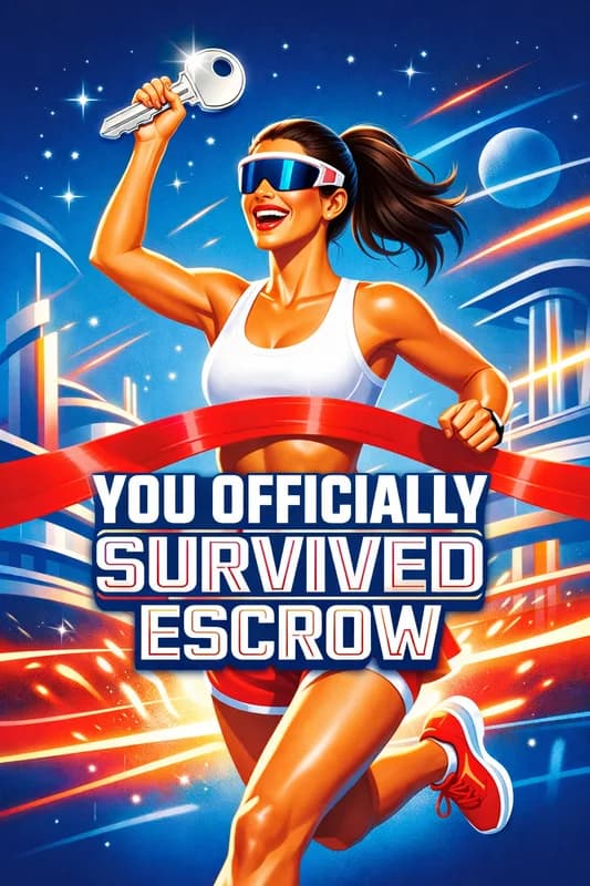 Escrow Victory Celebration front