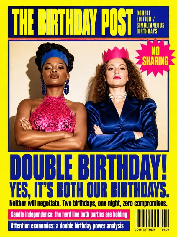 Double Birthday Drama front