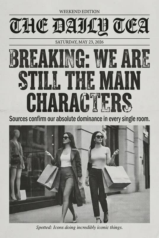 Main Characters Breaking News front