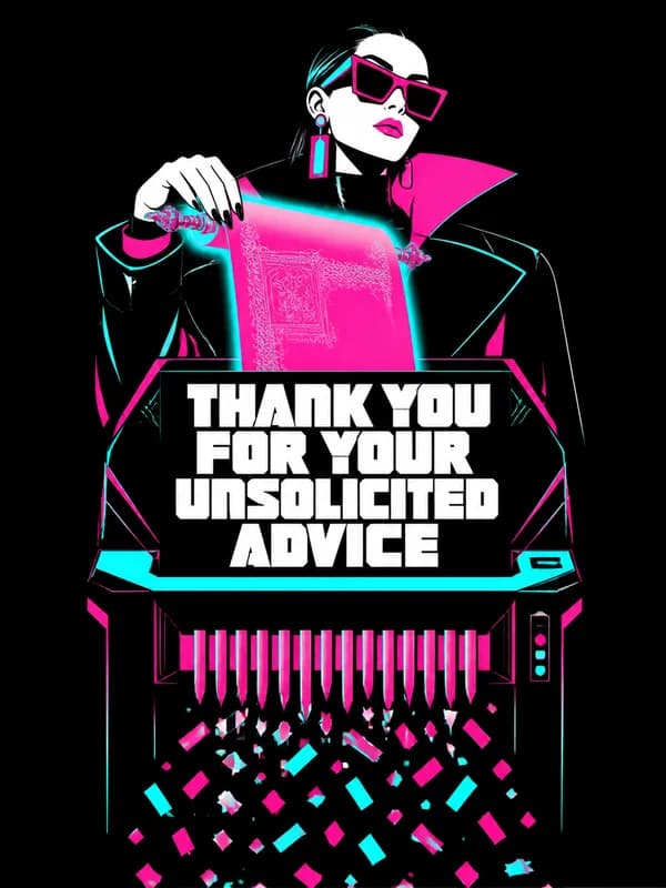 Sassy Thank You Note front