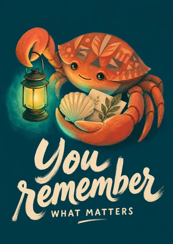 You Remember What Matters front