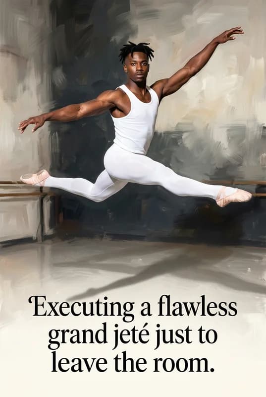 Flawless Grand Jeté Birthday front