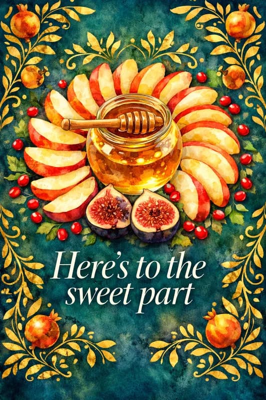Sweet Moments Rosh Hashanah front