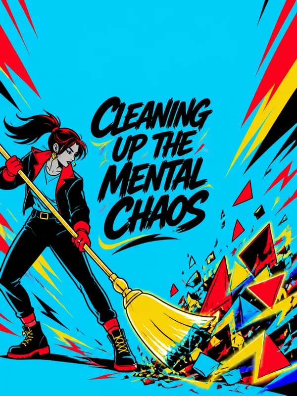 Mental Chaos Cleanup Card front
