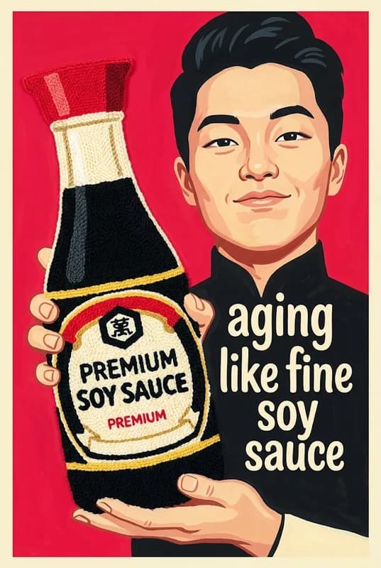 Aging Like Fine Soy Sauce front