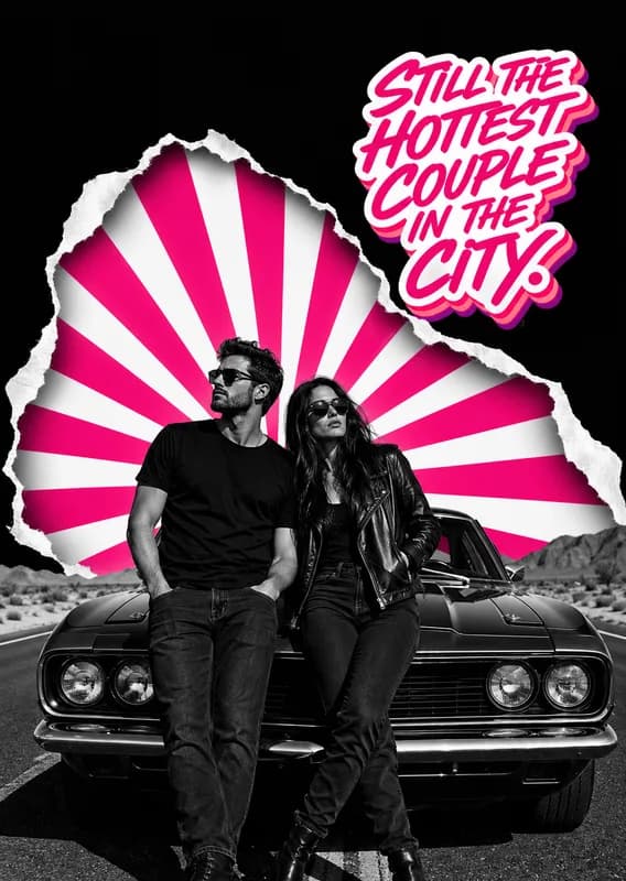 Hot Couple Anniversary Vibes front
