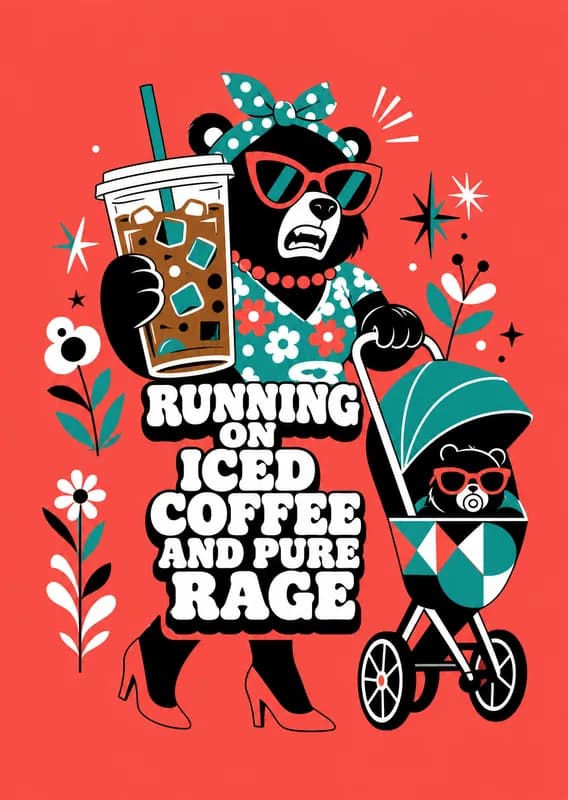 Mama Bear Coffee Rage front