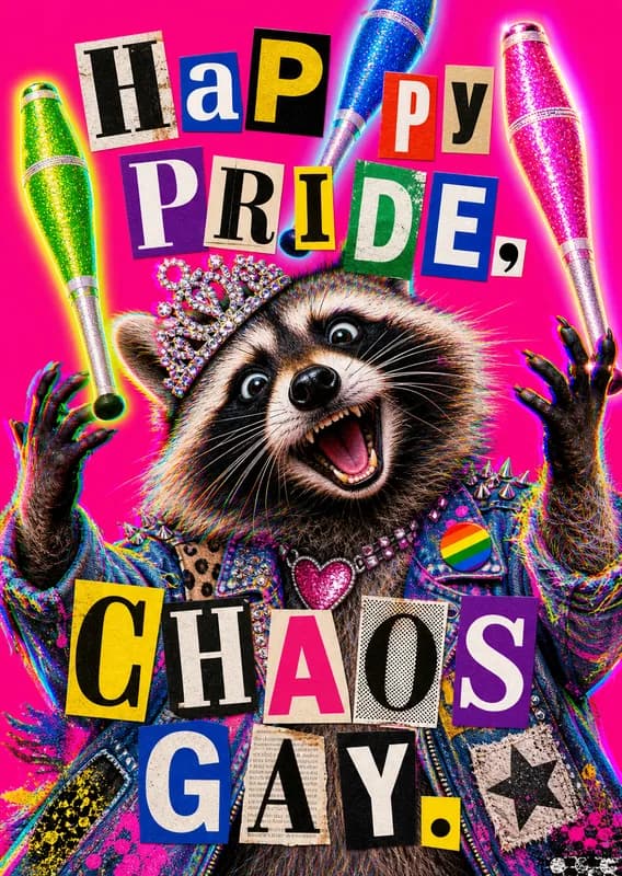 Chaos Gay Pride Celebration front