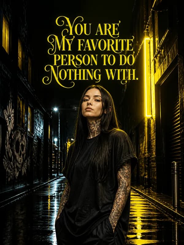 Favorite Person To Do Nothing With front