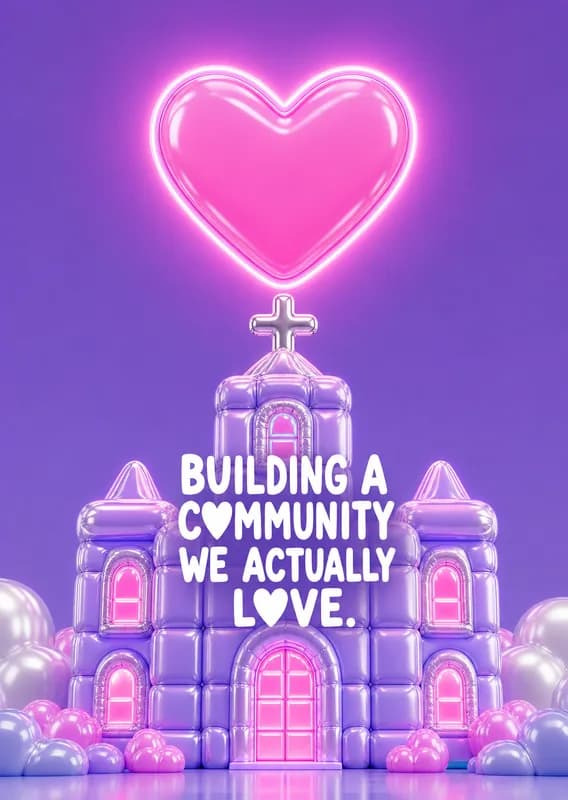 Building A Community Card front