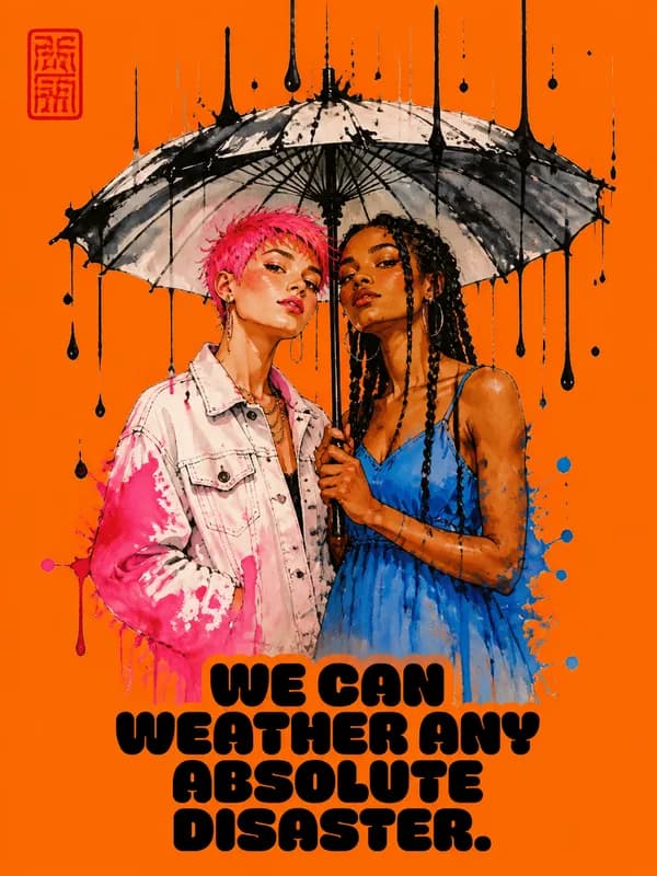 Weather Any Disaster Together front