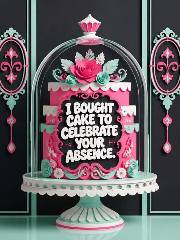 Cake For Your Absence front