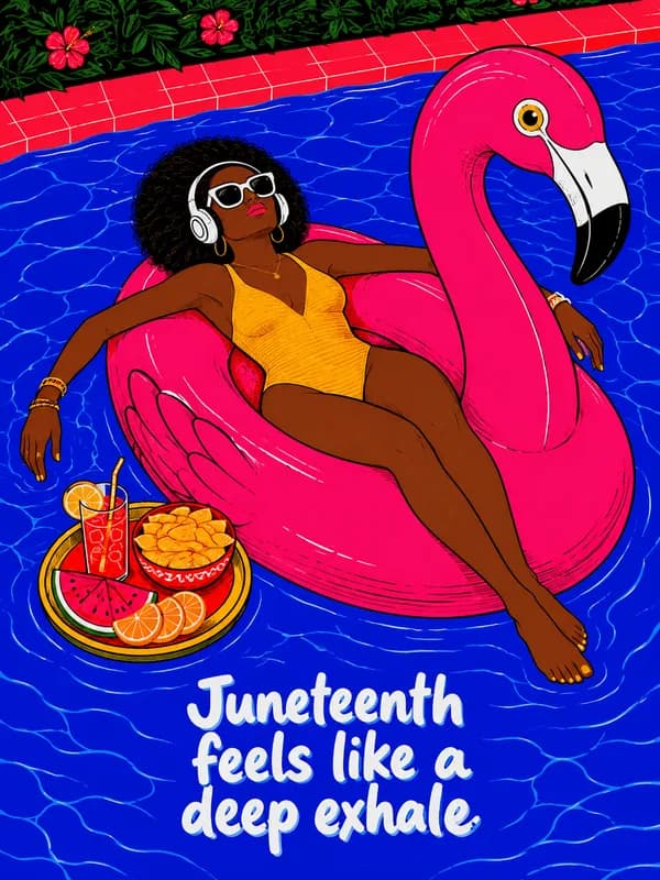 Juneteenth Celebration Vibes front