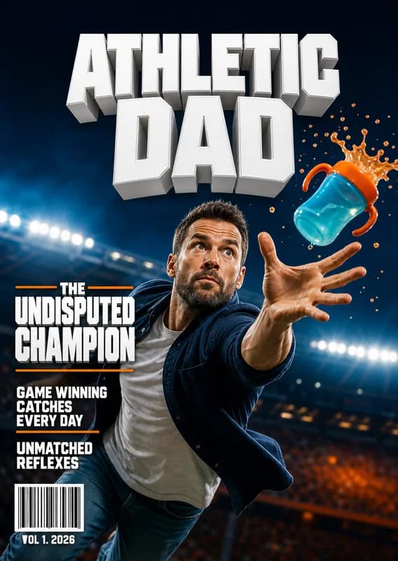 Athletic Dad Champion front