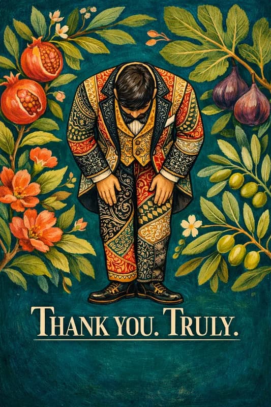 Heartfelt Thanks and Appreciation front