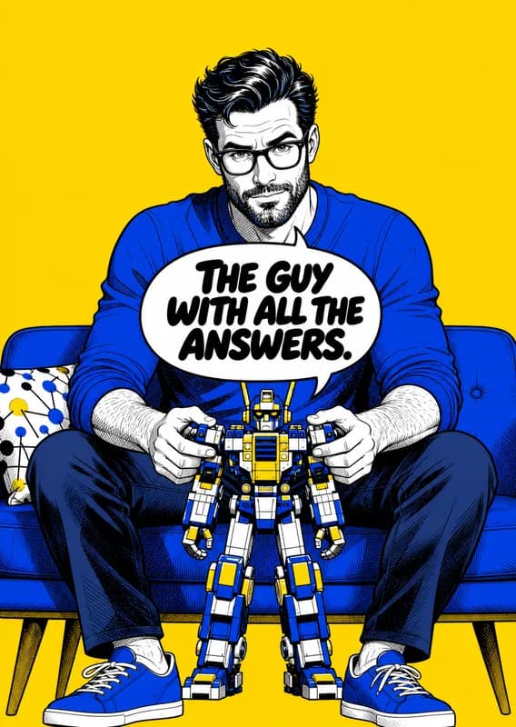 The Dad Who Knows It All front