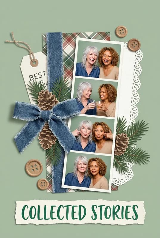Collected Stories Christmas Card front