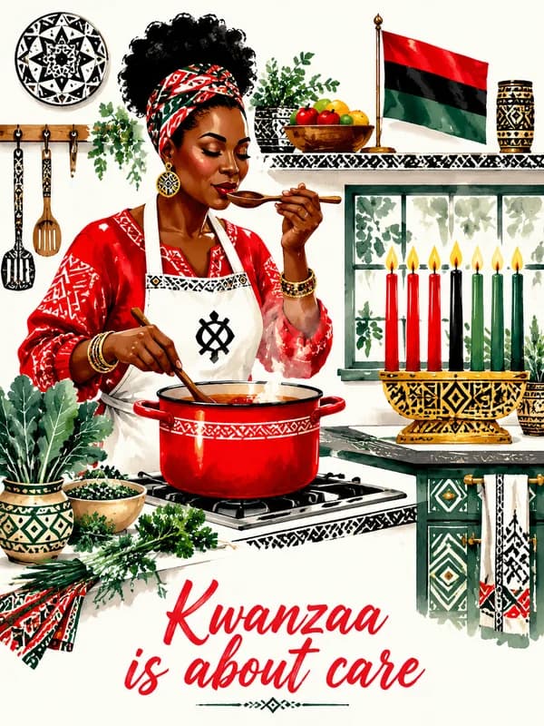 Kwanzaa Celebration of Care front