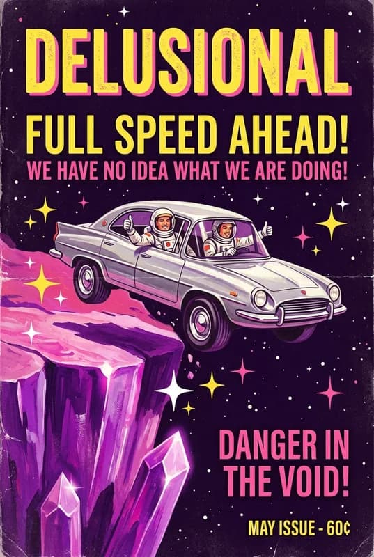 Delusional Adventure Anniversary front