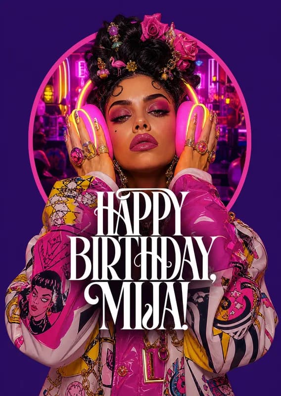 Birthday Vibes For Mija front