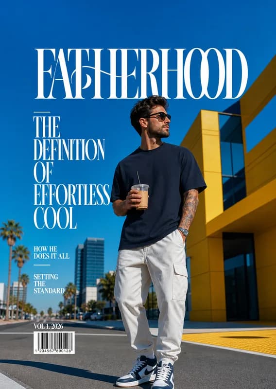 Effortless Cool Father's Day Card front