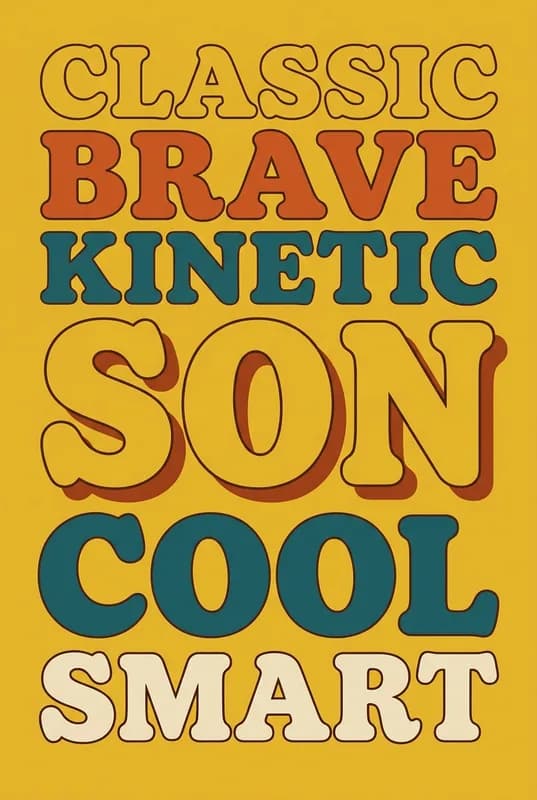 Groovy Son Appreciation Card front