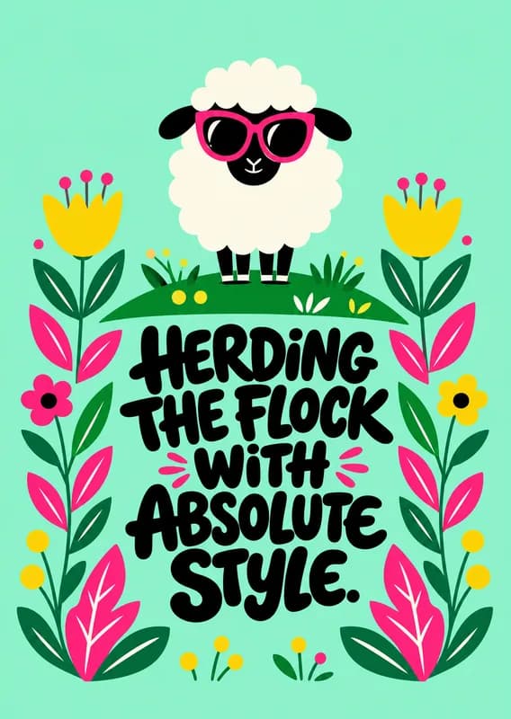 Herding The Flock With Style front