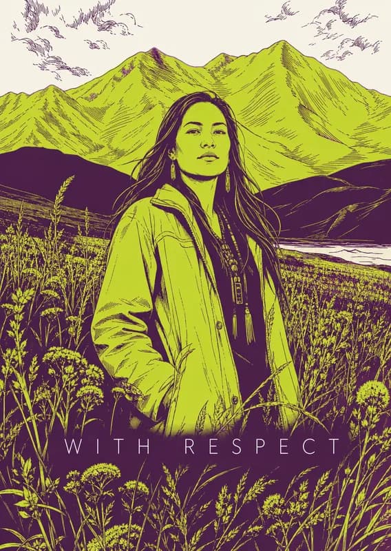 With Respect Indigenous Appreciation front