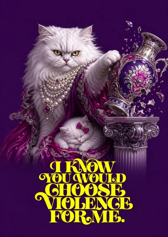 Fierce Feline Mother's Day front