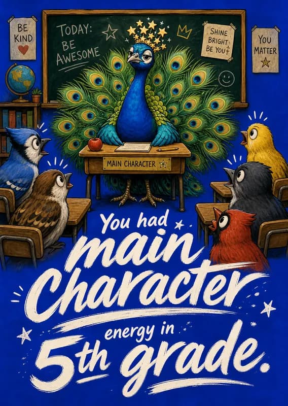 Main Character Energy front