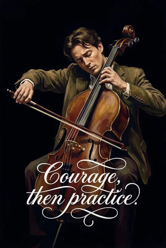 Courage In Creativity front