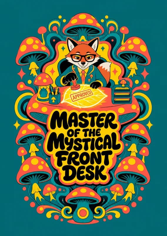 Master Of The Mystical Desk front