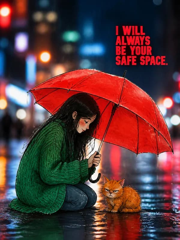 Safe Space Support Card front
