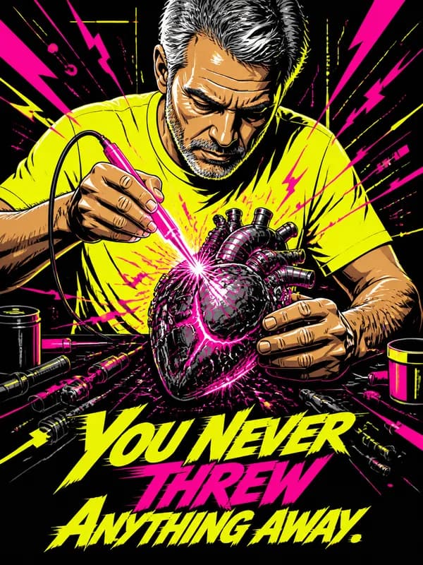 Heartfelt Fixer Dad Card front