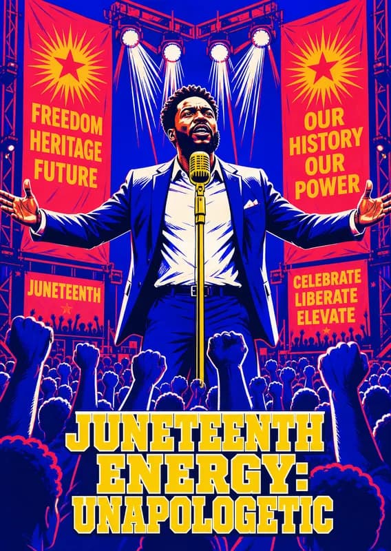 Juneteenth Energy Unapologetic front