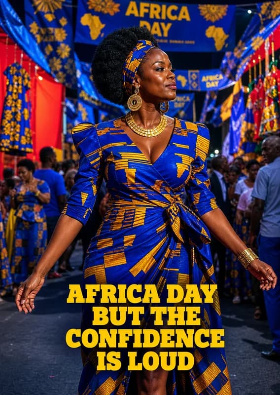 Celebrate Africa Day With Pride front