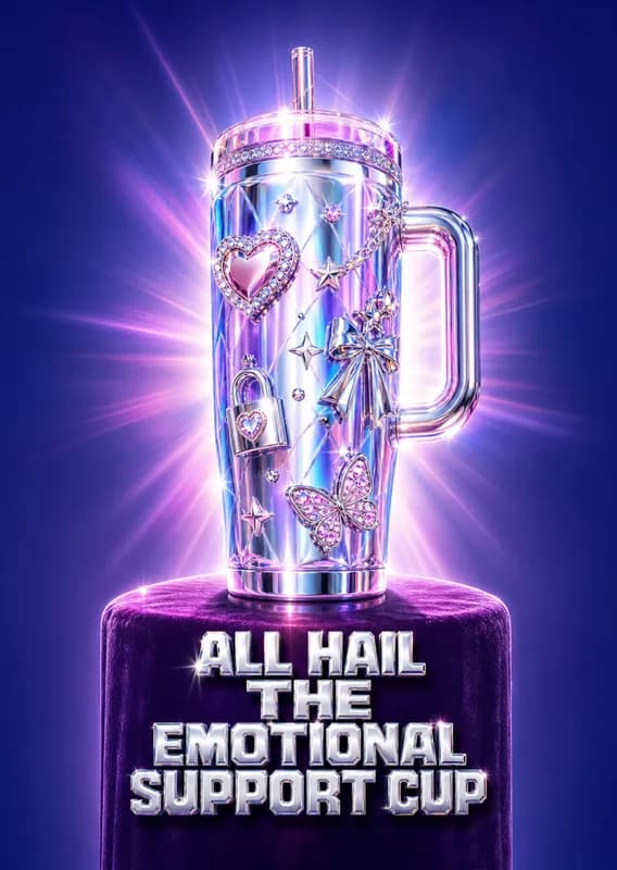 Emotional Support Cup front