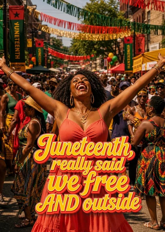 Celebrate Freedom And Joy front