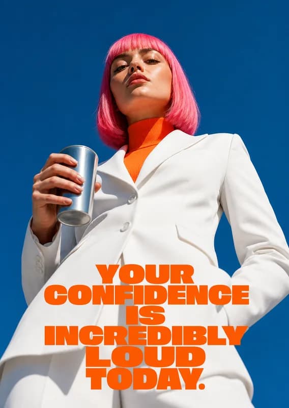 Loud Confidence and Love front