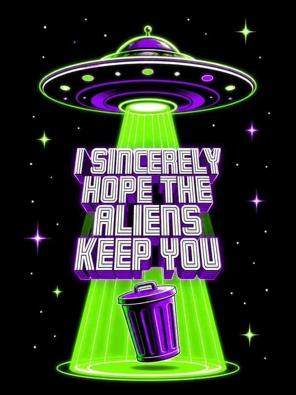Goodbye Forever Alien Edition front