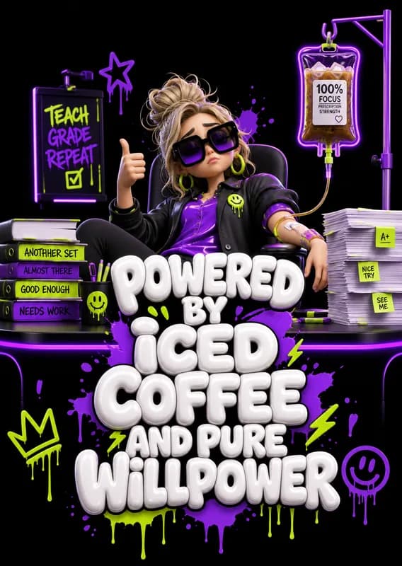 Powered By Iced Coffee front