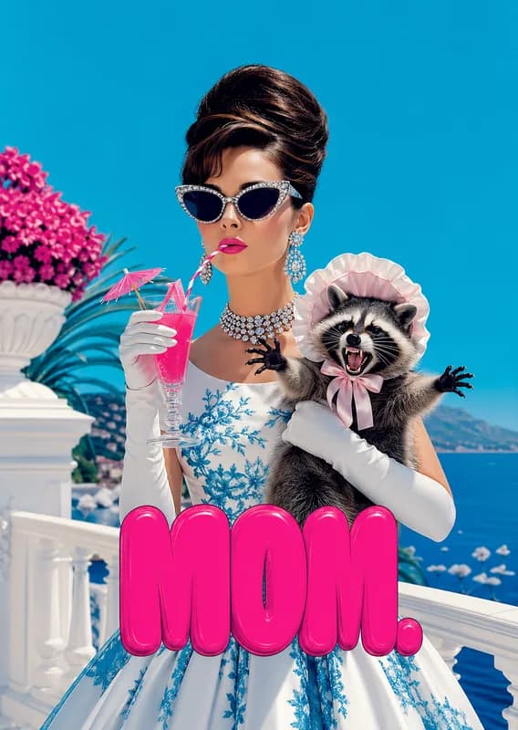 Chic Mom And Her Feral Friend front