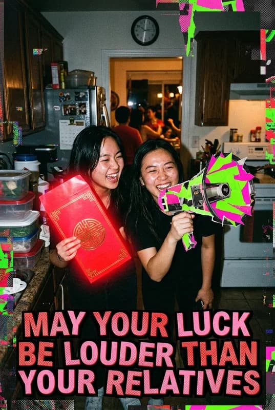 Loud Luck For The New Year front
