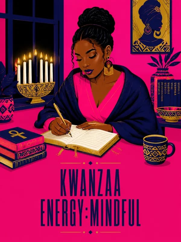 Mindful Kwanzaa Celebration front